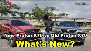 MOTORING  New Proton X70 vs Old Proton X70  Whats New [upl. by Saval]