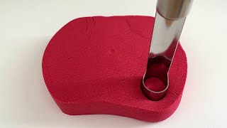 Very Satisfying and Relaxing Kinetic Sand Crunchy Sand drop and squish  3 [upl. by Ennasirk108]