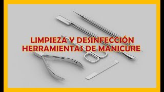 👉 CÓMO LIMPIAR 🚰  DESINFECTAR Y ESTERILIZAR TUS HERRAMIENTAS DE UÑAS EN CASA PASO A PASO ✔ [upl. by Anailli]