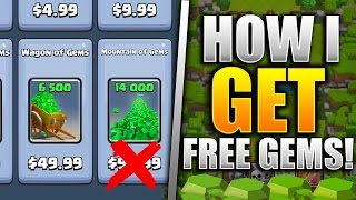 GET FREE GEMS IN CLASH ROYALE BEST METHOD Fast amp EASY FREE GEMS in Clash Royale [upl. by Madelyn]