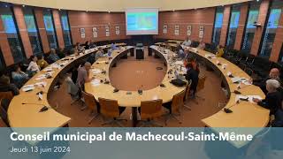 Conseil municipal de MachecoulSaintMême partie1 [upl. by Carlin416]