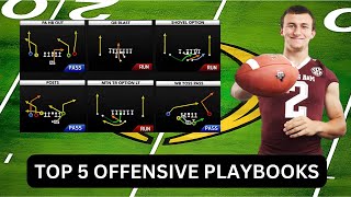 The Top 5 Best Playbooks in College Football 25 [upl. by Darton]