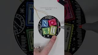 Color Your Own Christmas Ornament [upl. by Tenaj350]