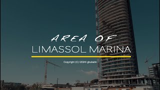 Area of Limassol Marina DJI Air 2S and Panasonic FZ2000 [upl. by Isabel104]