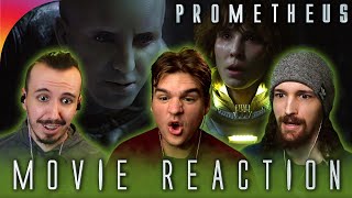 PROMETHEUS 2012 MOVIE REACTION  First Time Watching [upl. by Gilges369]