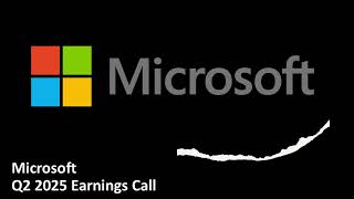 Microsoft NASDAQ MSFT  Q2 2025 Earnings Call [upl. by Ellainad]