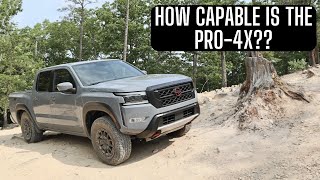 2024 Nissan Frontier Pro4x Better than GMC Canyon AT4 OffRoad [upl. by Mohammed]