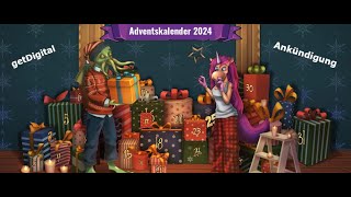 Ankündigung Adventskalender 2024 getDigital [upl. by Sirej]