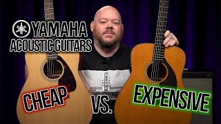 Expensive vs Cheap Yamaha Acoustic Guitars  FGX5 vs FG800 [upl. by Quinton]