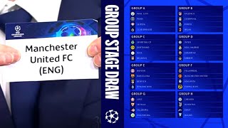 UCL 202324 Group Stage Live Draw  Pots  Full Fixtures  UEFA Best Player Award  Champions League [upl. by Poll]