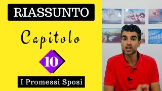 Capitolo 10 Promessi Sposi Riassunto [upl. by Leede]