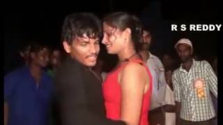 Recording Dance Midnight 2016 Latest Village Hot Telugu [upl. by Sarchet]