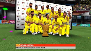 WCC2 Gameplay NPL Final match CSK VS KKR [upl. by Kimbell]