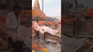 Manikarnika ghat Kashi ancienttemple travel ranchitouristplace ranchitourism Chikulifevlogs [upl. by Anihtyc]