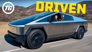 FIRST DRIVE Tesla Cybertruck Full Review [upl. by Jeannie]