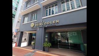 Hotel BencoolenHong Kong Street Singapore [upl. by Hanauq567]