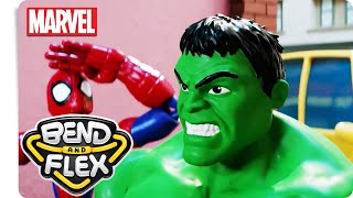 HASBRO Marvel Bend and Flex Short 6  Radioaktive Substanz  NEU auf Marvel HeadQuarter DE [upl. by Alric]