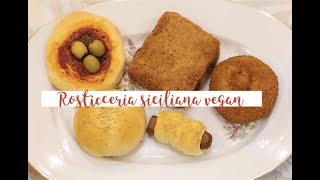 ROSTICCERIA SICILIANA VEGAN  Vegan Street Food palermitano [upl. by Jeniece]