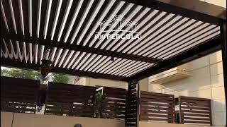 Aluminium Pergola  Naseem Gate  Mudon [upl. by Downe]