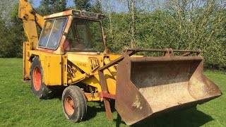 1980 JCB 3C Mk3 Powertrain [upl. by Maclaine]