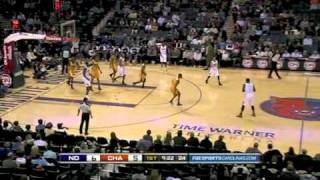 Kwame Brown misses the open dunk and the ball flies out to halfcourt [upl. by Battiste]