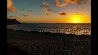 Chesil beach sunset [upl. by Thgiled]