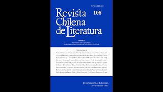 Revista Chilena de Literatura Edición N°108  Departamento de Literatura [upl. by Jonathon]