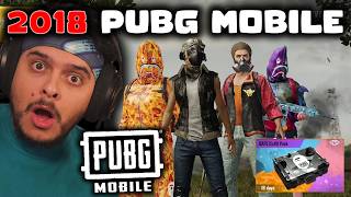 MY FIRST EVER PUBG MOBILE MATCH 2018 [upl. by Kerby]