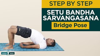 Setu Bandha Sarvangasana Bridge Pose Benefits How to Do amp Contraindications by Yogi Sandeep [upl. by Zoha173]