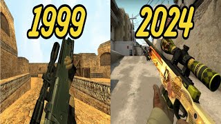 Evolution of Counter Strike Games 19992024 [upl. by Bailey466]