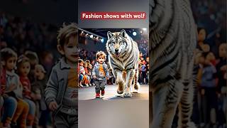 Fashion shows with wolfs fashion fashionshow model modeling kidsfashiondemocracy runway [upl. by Martine]