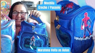 Mochila Creche  Passeio  Maratona Escolar 2023 [upl. by Ahsiet]