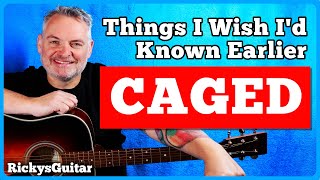 Never Struggle With The CAGED System On Guitar Again  Easy StepbyStep Guide [upl. by Redd674]