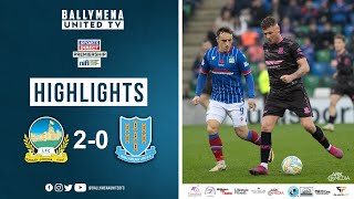 Match Highlights I Linfield 20 Ballymena United [upl. by Acira763]