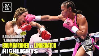 UNDISPUTED  Alycia Baumgardner vs Christina Linardatou 2 Fight Highlights [upl. by Winnah227]