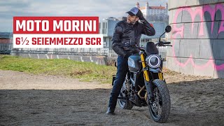 Test Moto Morini 6½ Seiemmezzo SCR 650 Dostupný scrambler čo stojí za to  motocykelsk [upl. by Nagn762]