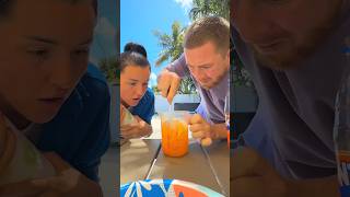 They made FANTA TRANSPARENT with a PAPER TOWEL🥛🧻😱 shorts khamitovymartaandrustam [upl. by Naltiac]