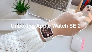 Apple Watch SE 2 44mm Indian Unit  Unboxing  Quick Setup  2022 [upl. by Cirded]