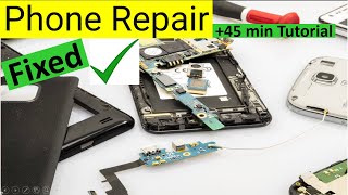 Phone Repair  Learn how to repair liquid damaged smartphone  Huawei Y6 Prime case study [upl. by Diad285]