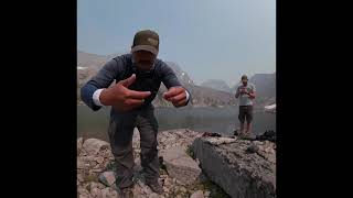 Kananaskis Backcountry Fishing Personal Best cutties Part 1 [upl. by Nedyaj]