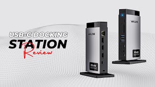 Unleash 8K Power with WAVLINK 11in1 USBC Docking Station Review  Laptop USBC Docking Station [upl. by Nedda]