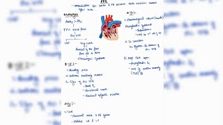 PATENT DUCTUS ARTERIOSUS PDA NOTES  ONE PAGE NOTES  CVS  MEDICINE  4TH PROFF [upl. by Esertal]