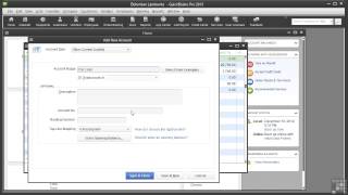 04 05 Lab Creating An Account With Sub Accounts  Quickbooks pro 2013 [upl. by Rania]