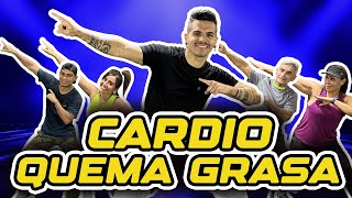 🔥 RUTINA de cardio para ADELGAZAR TODO EL CUERPO🔥CARDIO QUEMA GRASA SIN SALTOS [upl. by Satterfield]