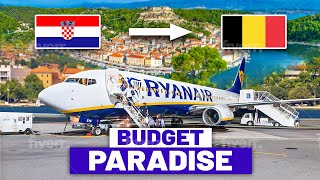 PRIVATE JETS and BUDGET AIRLINES  Boeing 737 to Zadar 🇭🇷  RYANAIR [upl. by Hayouqes]