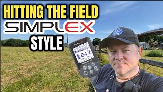 SIMPLEX on the fields  Metal Detecting  Nokta [upl. by Ardnad336]