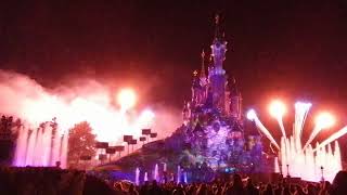 Disneyland Paris Illuminations Part 3 Frozen [upl. by Nared]