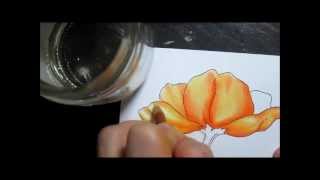 Colored Pencil Blending Methods [upl. by Odarnoc]