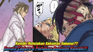 KAWAKI RAHSIAKAN KEKUATAN SEBENAR BORUTO CEDERA amp PERLUKAM BANTUAN KAWAKI [upl. by Naes]