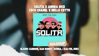 Bad Bunny Eladio Carrion Ozuna J Balvin Duki  Solita x Ahora Dice x Coco Chanel x Hello Cotto [upl. by Kiker681]